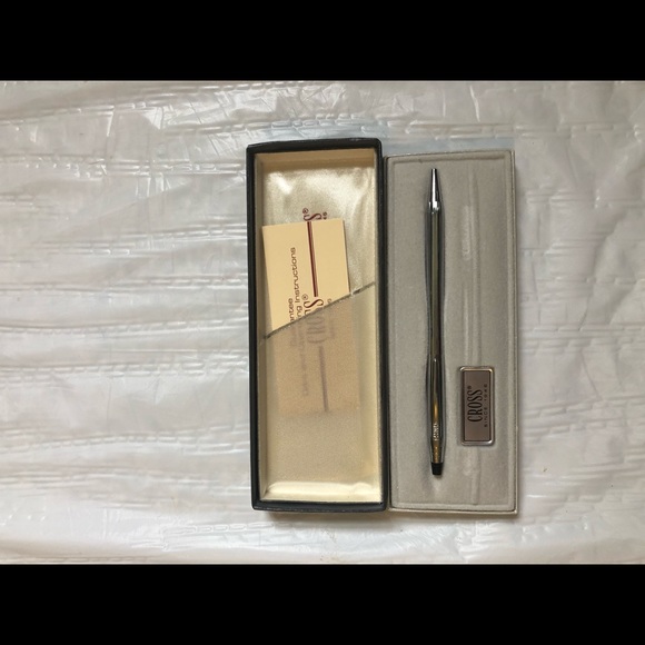 Cross chrome ballpoint pen, classic model NIB VTG old stock - Picture 5 of 8